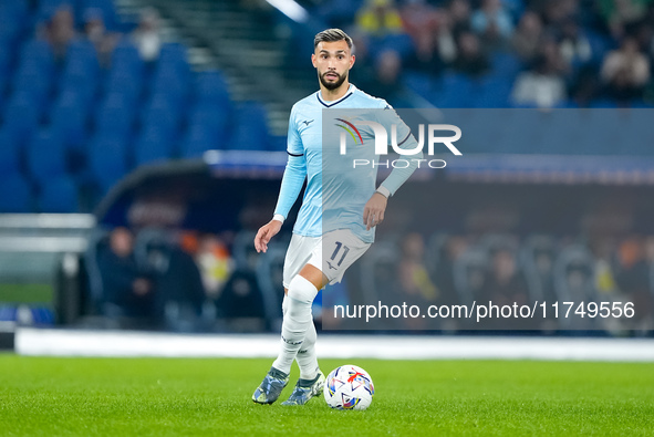 Taty Castellanos of SS Lazio during the Serie A Enilive match between SS Lazio and Cagliari Calcio at Stadio Olimpico on November 4, 2024 in...