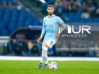 Taty Castellanos of SS Lazio during the Serie A Enilive match between SS Lazio and Cagliari Calcio at Stadio Olimpico on November 4, 2024 in...