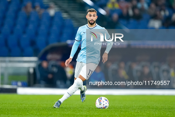 Taty Castellanos of SS Lazio during the Serie A Enilive match between SS Lazio and Cagliari Calcio at Stadio Olimpico on November 4, 2024 in...