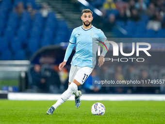 Taty Castellanos of SS Lazio during the Serie A Enilive match between SS Lazio and Cagliari Calcio at Stadio Olimpico on November 4, 2024 in...