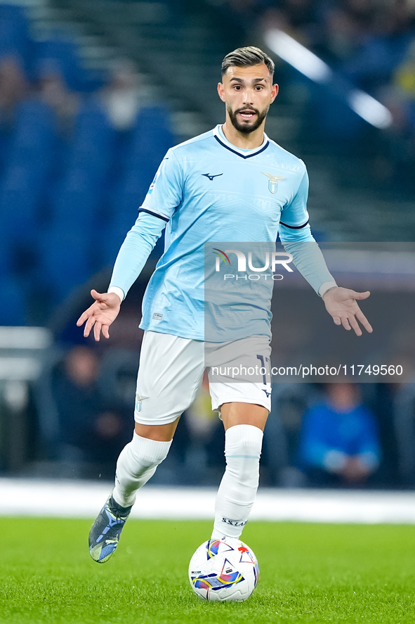 Taty Castellanos of SS Lazio during the Serie A Enilive match between SS Lazio and Cagliari Calcio at Stadio Olimpico on November 4, 2024 in...