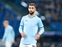 Taty Castellanos of SS Lazio looks on during the Serie A Enilive match between SS Lazio and Cagliari Calcio at Stadio Olimpico on November 4...