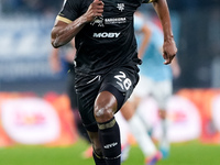 Yerry Mina of Cagliari Calcio during the Serie A Enilive match between SS Lazio and Cagliari Calcio at Stadio Olimpico on November 4, 2024 i...