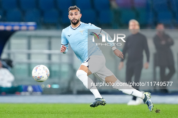 Taty Castellanos of SS Lazio during the Serie A Enilive match between SS Lazio and Cagliari Calcio at Stadio Olimpico on November 4, 2024 in...