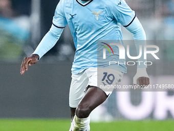 Boulaye Dia of SS Lazio during the Serie A Enilive match between SS Lazio and Cagliari Calcio at Stadio Olimpico on November 4, 2024 in Rome...