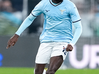 Boulaye Dia of SS Lazio during the Serie A Enilive match between SS Lazio and Cagliari Calcio at Stadio Olimpico on November 4, 2024 in Rome...