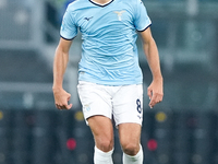 Matteo Guendouzi of SS Lazio during the Serie A Enilive match between SS Lazio and Cagliari Calcio at Stadio Olimpico on November 4, 2024 in...