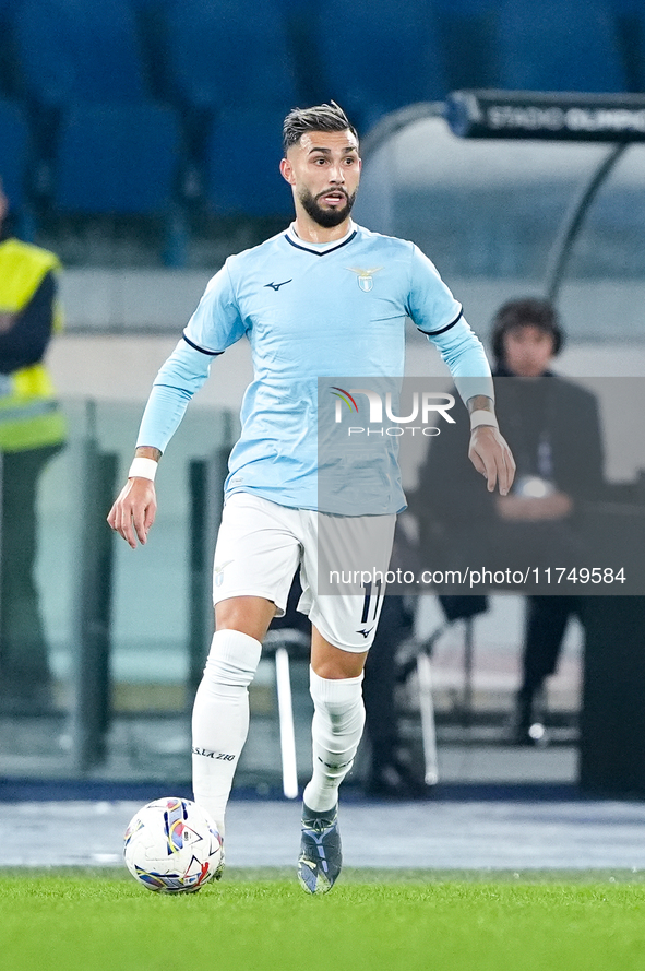 Taty Castellanos of SS Lazio during the Serie A Enilive match between SS Lazio and Cagliari Calcio at Stadio Olimpico on November 4, 2024 in...