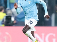 Boulaye Dia of SS Lazio during the Serie A Enilive match between SS Lazio and Cagliari Calcio at Stadio Olimpico on November 4, 2024 in Rome...