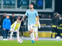 Mario Gila of SS Lazio during the Serie A Enilive match between SS Lazio and Cagliari Calcio at Stadio Olimpico on November 4, 2024 in Rome,...