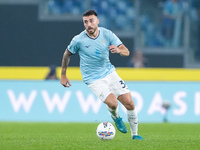 Mario Gila of SS Lazio during the Serie A Enilive match between SS Lazio and Cagliari Calcio at Stadio Olimpico on November 4, 2024 in Rome,...