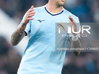 Matias Vecino of SS Lazio looks dejected during the Serie A Enilive match between SS Lazio and Cagliari Calcio at Stadio Olimpico on Novembe...