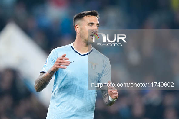 Matias Vecino of SS Lazio looks dejected during the Serie A Enilive match between SS Lazio and Cagliari Calcio at Stadio Olimpico on Novembe...