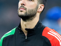 Mikel Merino of Arsenal during the UEFA Champions League 2024/25 League Phase MD4 match between FC Internazionale and Arsenal at Stadio San...