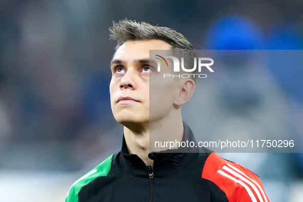 Leandro Trossard of Arsenal looks on during the UEFA Champions League 2024/25 League Phase MD4 match between FC Internazionale and Arsenal a...