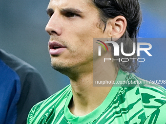 Yann Sommer of FC Internazionale looks on during the UEFA Champions League 2024/25 League Phase MD4 match between FC Internazionale and Arse...