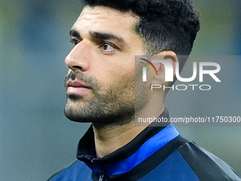 Mehdi Taremi of FC Internazionale looks on during the UEFA Champions League 2024/25 League Phase MD4 match between FC Internazionale and Ars...