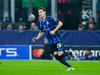 Benjamin Pavard of FC Internazionale during the UEFA Champions League 2024/25 League Phase MD4 match between FC Internazionale and Arsenal a...