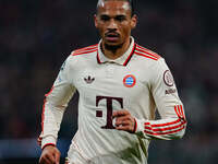 Leroy Sane of Bayern Munich  looks on during the Champions League Round 4 match between Bayern Munich v Benfica at the Allianz arena, Munich...