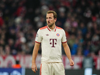 Harry Kane of Bayern Munich  looks on during the Champions League Round 4 match between Bayern Munich v Benfica at the Allianz arena, Munich...