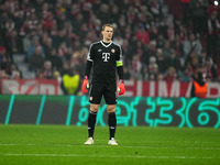 Manuel Neuer of Bayern Munich  looks on during the Champions League Round 4 match between Bayern Munich v Benfica at the Allianz arena, Muni...