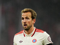 Harry Kane of Bayern Munich  looks on during the Champions League Round 4 match between Bayern Munich v Benfica at the Allianz arena, Munich...