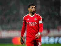 Nicolás Otamendi of Benfica  looks on during the Champions League Round 4 match between Bayern Munich v Benfica at the Allianz arena, Munich...