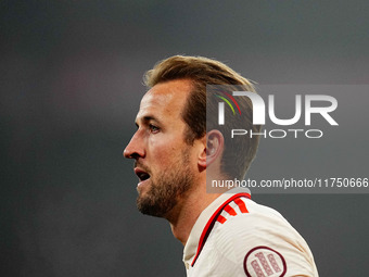 Harry Kane of Bayern Munich  looks on during the Champions League Round 4 match between Bayern Munich v Benfica at the Allianz arena, Munich...