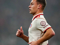 Joshua Kimmich of Bayern Munich  looks on during the Champions League Round 4 match between Bayern Munich v Benfica at the Allianz arena, Mu...