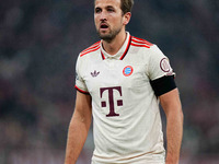 Harry Kane of Bayern Munich  looks on during the Champions League Round 4 match between Bayern Munich v Benfica at the Allianz arena, Munich...