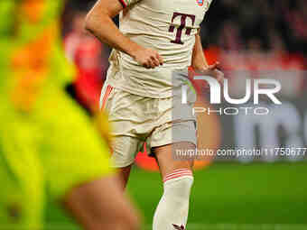 Harry Kane of Bayern Munich  looks on during the Champions League Round 4 match between Bayern Munich v Benfica at the Allianz arena, Munich...