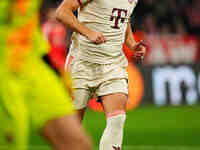 Harry Kane of Bayern Munich  looks on during the Champions League Round 4 match between Bayern Munich v Benfica at the Allianz arena, Munich...