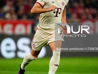 Harry Kane of Bayern Munich  looks on during the Champions League Round 4 match between Bayern Munich v Benfica at the Allianz arena, Munich...