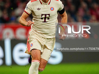 Harry Kane of Bayern Munich  looks on during the Champions League Round 4 match between Bayern Munich v Benfica at the Allianz arena, Munich...