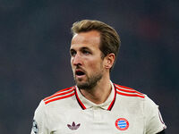 Harry Kane of Bayern Munich  looks on during the Champions League Round 4 match between Bayern Munich v Benfica at the Allianz arena, Munich...