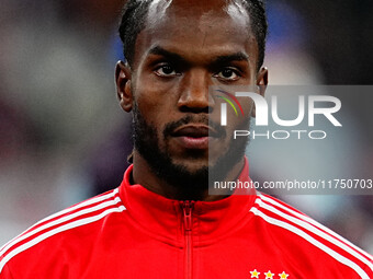 Renato Sanches of Benfica  looks on during the Champions League Round 4 match between Bayern Munich v Benfica at the Allianz arena, Munich,...