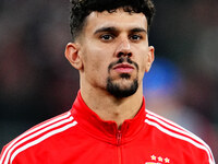 Tomas Araujo of Benfica  looks on during the Champions League Round 4 match between Bayern Munich v Benfica at the Allianz arena, Munich, Ge...