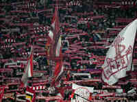  Bayern Munich fans  during the Champions League Round 4 match between Bayern Munich v Benfica at the Allianz arena, Munich, Germany, on Nov...