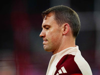 Manuel Neuer of Bayern Munich  looks on during the Champions League Round 4 match between Bayern Munich v Benfica at the Allianz arena, Muni...