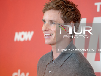 Eddie Redmayne attends ''The Day of the Jackal'' photocall at The St. Regis Hotel in Rome, Italy, on November 7, 2024. (