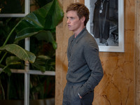 Eddie Redmayne attends ''The Day of the Jackal'' photocall at The St. Regis Hotel in Rome, Italy, on November 7, 2024. (