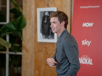 Eddie Redmayne attends ''The Day of the Jackal'' photocall at The St. Regis Hotel in Rome, Italy, on November 7, 2024. (