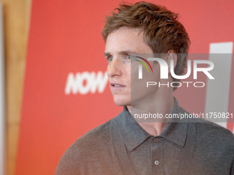 Eddie Redmayne attends ''The Day of the Jackal'' photocall at The St. Regis Hotel in Rome, Italy, on November 7, 2024. (