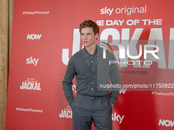 Eddie Redmayne attends ''The Day of the Jackal'' photocall at The St. Regis Hotel in Rome, Italy, on November 7, 2024. (