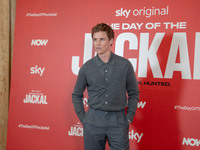 Eddie Redmayne attends ''The Day of the Jackal'' photocall at The St. Regis Hotel in Rome, Italy, on November 7, 2024. (