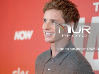 Eddie Redmayne attends ''The Day of the Jackal'' photocall at The St. Regis Hotel in Rome, Italy, on November 7, 2024. (