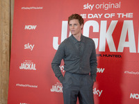 Eddie Redmayne attends ''The Day of the Jackal'' photocall at The St. Regis Hotel in Rome, Italy, on November 7, 2024. (