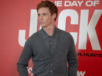 Eddie Redmayne attends ''The Day of the Jackal'' photocall at The St. Regis Hotel in Rome, Italy, on November 7, 2024. (