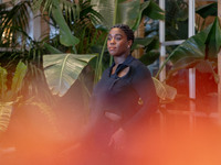 Lashana Lynch attends ''The Day of the Jackal'' photocall at The St. Regis Hotel in Rome, Italy, on November 7, 2024. (