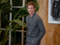 Eddie Redmayne attends ''The Day of the Jackal'' photocall at The St. Regis Hotel in Rome, Italy, on November 7, 2024. (